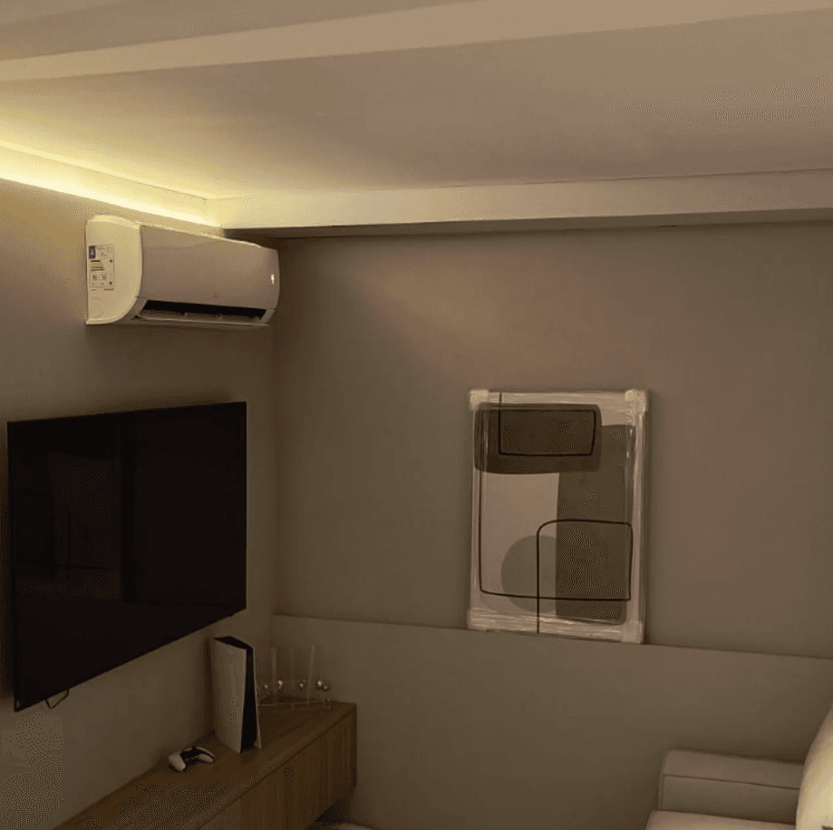 Ambiente climatizado residencial